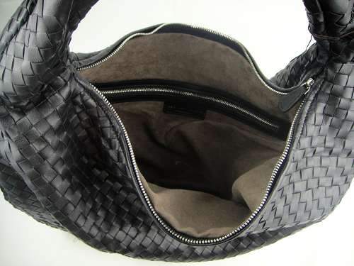 Bottega Veneta 'Belly Veneta' Hobo Bag 9620 black - Click Image to Close